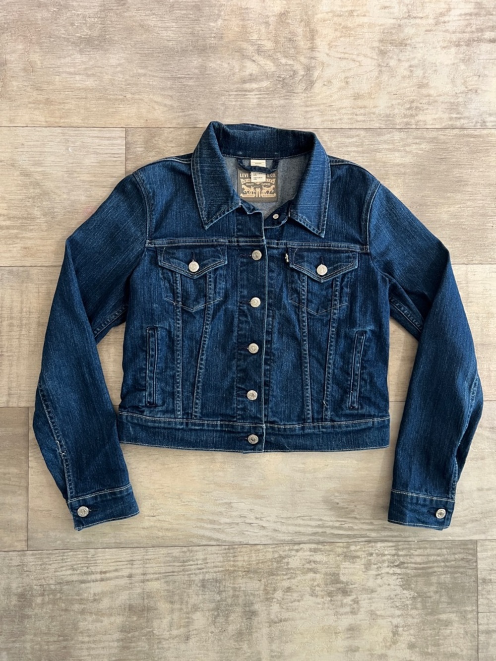 Levi's Indigo Blue Women's Denim Trucker Jacket